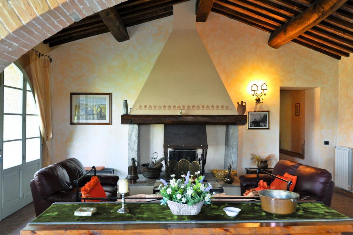 La Fonte Carducciana Villa San Casciano dei Bagni Bagian luar foto
